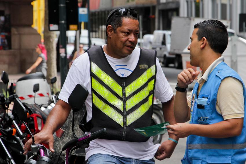 Ação busca reduzir acidentalidade com motos