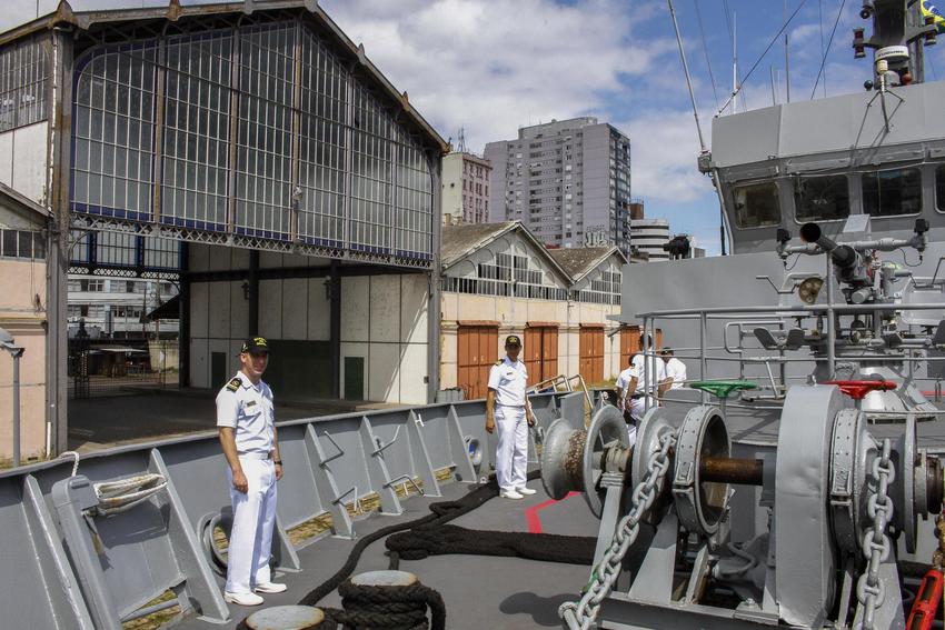 Navio Benevente, da Marinha do Brasil