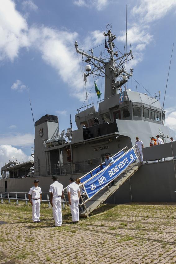 Navio Benevente, da Marinha do Brasil