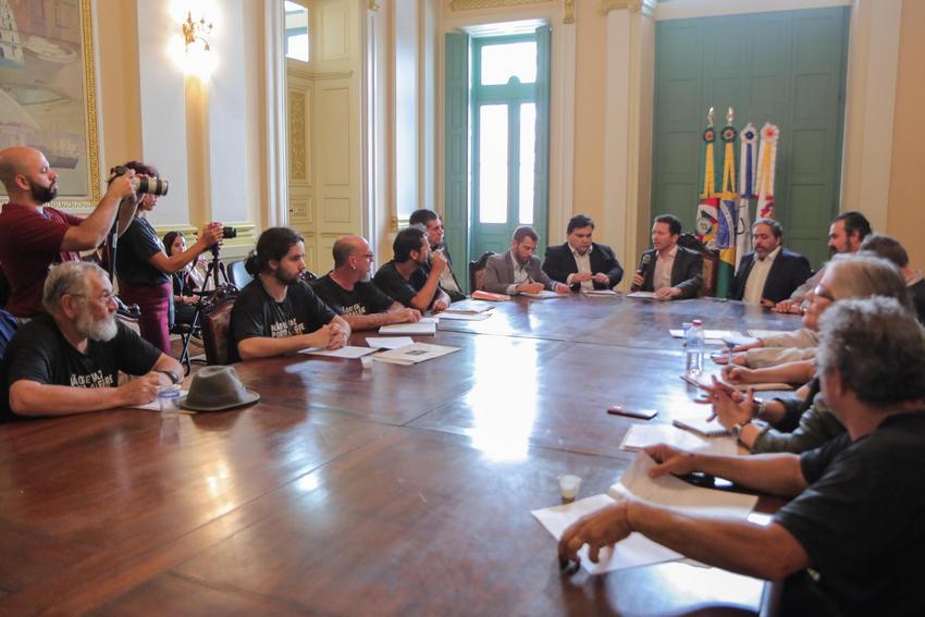 Reunião com o Simpa Local: Salão Nobre do Paço Municipal