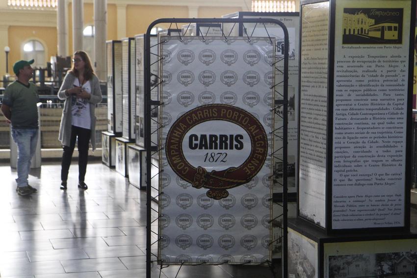 Abertura da exposição Temporânea da Carris Local:Mercado Público Central