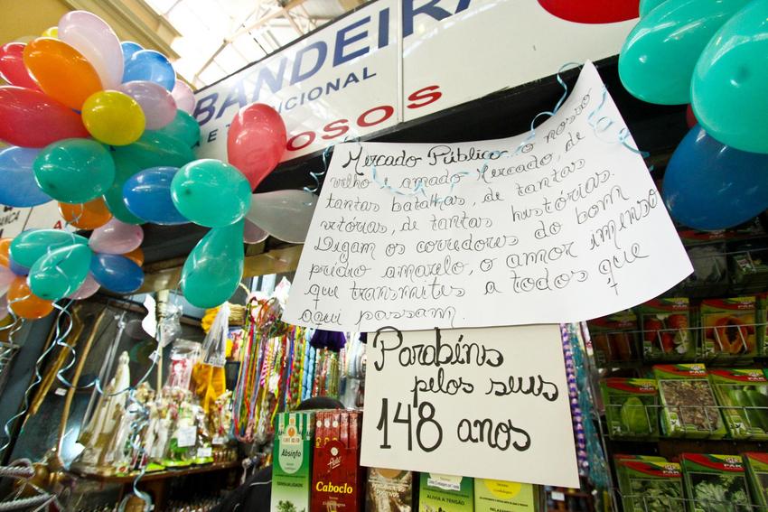 Atividades culturais em comemoração aos 148 anos do Mercado Público Central Local: Mercado Público