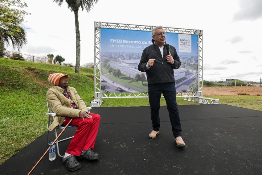 dona Maria Deloí, liderança do Orçamento Participativo há mais de 30 anos