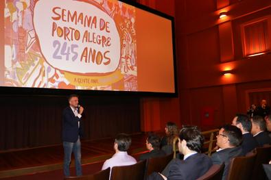 Lançamento da Semana de Porto Alegre Secretário de Serviços Urbanos Ramiro Rosário