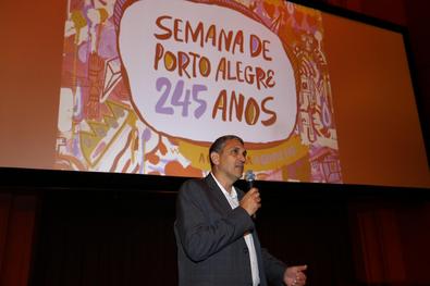 Lançamento da Semana de Porto Alegre Secretário de Segurança Pública Kleber Roberto de Lima Senisse