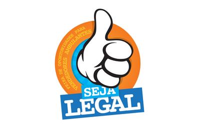 Logo da Feira de Oportunidades Seja Legal, desenvolvido pelas secretarias de Desenvolvimento Econômico e Desenvolvimento Social