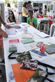 SMS participa do evento "Rua para Todos". Exposição dos materiais produzidos pelo GerAção POA.