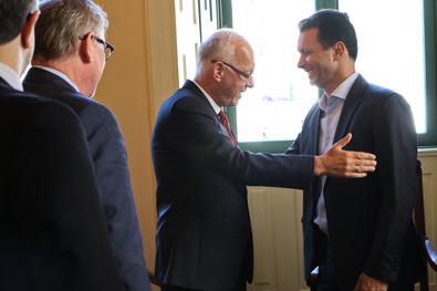 Prefeito recebe a visita do embaixador da República Federal da Alemanha em Georg Witschel