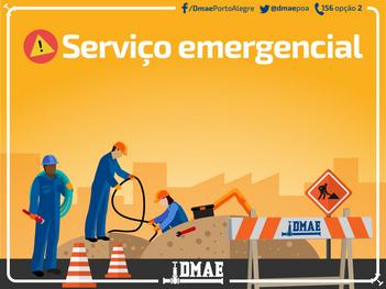 Serviço Emergencial - Departamento de Água e Esgotos (Dmae)