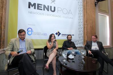 Debate Menu Porto Alegre – Revisão do Plano Diretor de Porto Alegre: O que está em discussão? Local: Palácio do Comércio - Federasul