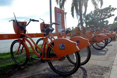 EPTC comemora um milhão de viagens pelo serviço BikePoa Local: Estação BikePoa Iberê Camargo
