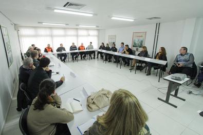 Reunião da Defesa Civil com a Comissão Permanente de Atuação em Emergências (Copae) Local: Sede da SMSEG - Sala Pleno