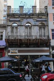 Acordo garante restauração de prédio no Centro Histórico Local: Rua dos Andradas, 891 