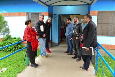 Visita de técnicos do MEC a escolas atingidas por alagamentos