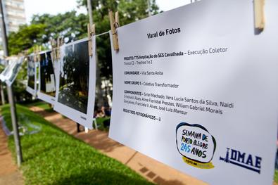 Ação de conscientização do Dmae pelo Dia Mundial da Água - Local: Jardim da ETA Moinhos de Vento
