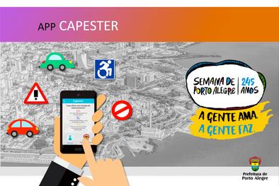 App Capester - Aplicativo vai contribuir para a educação de trânsito em POA