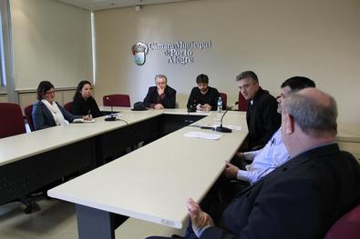 Secretário de Serviços Urbanos, Ramiro Rosário, respondeu a demandas dos empresários Local: CMPA