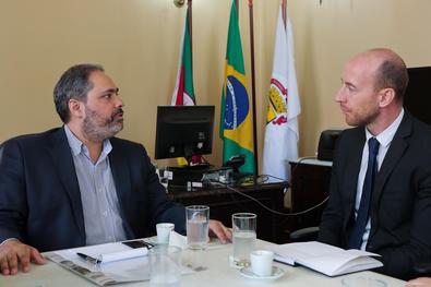 Audiência com representante de negócios do Reino dos Países Baixos no Brasil, Remon Daniel Boef