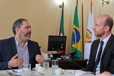 Audiência com representante de negócios do Reino dos Países Baixos no Brasil, Remon Daniel Boef