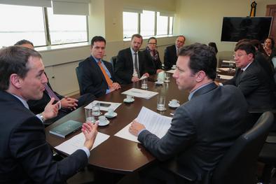 Prefeito em reunião com Ministério Público do Estado Local: MP-RS