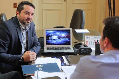 Audiência com representantes da ADVB Local:	Gabinete do prefeito