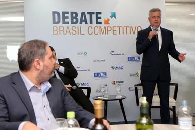 Debate Brasil Competitivo com o Governador do Distrito Federal, Rodrigo Rollemberg