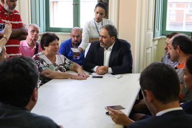 Vice-Prefeito Gustavo Paim recebe a direção da ACERGS 