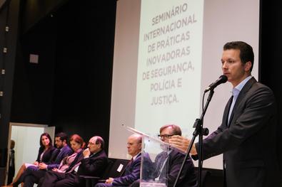 Prefeito Nelson Marchezan Júnior participa da abertura do Seminário Internacional de Melhores Práticas Policiais de Segurança e Justiça