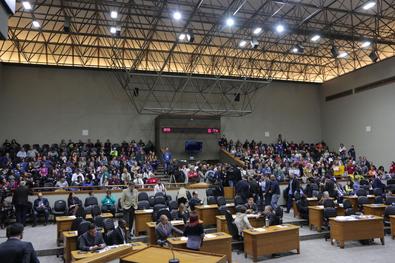 Votação reajuste da alíquota da previdência Municipal