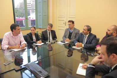 Reunião com representantes do Banco Mundial sobre o projeto de Resiliência de Porto Alegre Local: Sede da SMRI