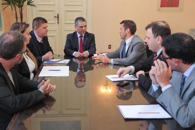Reunião com representantes de empresas de Callcenter Local: Gabinete do prefeito