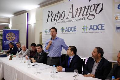 Prefeito Nelson Marchezan Júnior é palestrante na reunião-almoço “Papo Amigo”, da Associação de Dirigentes Cristãos de Empresas (ADCE)