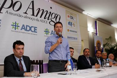 Prefeito Nelson Marchezan Júnior é palestrante na reunião-almoço “Papo Amigo”, da Associação de Dirigentes Cristãos de Empresas (ADCE)