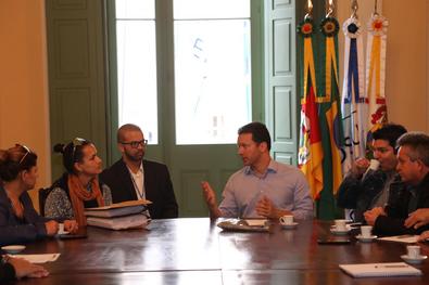 Prefeito Nelson Marchezan Júnior reúne-se com conselheiros tutelares