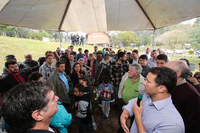Inauguração de dois vestiários e um banheiro Local:	Parque Chico Mendes