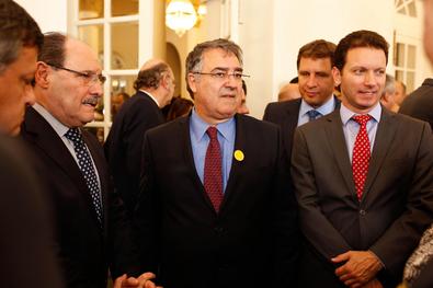 Abertura da reunião de governadores Brasil/Sul - Argentina