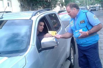 Ação da EPTC pede respeito ao ciclista