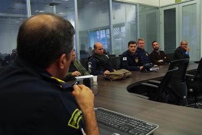 Reunião com os Comandantes das Guarda Municipais do Estado Local: Ceic