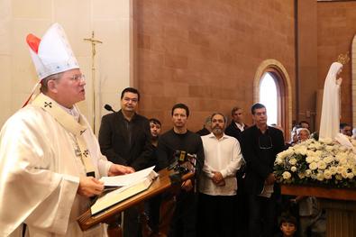 Inauguração do Santuário Nossa Senhora de Fátima End.:	Av. Baltazar de Oliveira Garcia, 4879