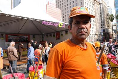 Prefeito Nelson marchezan Júnior na abertura da 12ª Semana Cidade Limpa