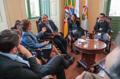 Reunião Cônsul-Geral do Uruguai em Porto Alegre, Karla Beszkidnyak