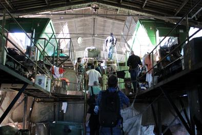 Jornalistas visitam Estação de Transbordo da Lomba do Pinheiro