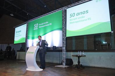 Comemoração dos 50 anos da Cooperativa Sicredi Local:	Casa do Gaúcho