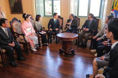 Visita do Vice-Prefeito de Kanazawa, Daizo Hosoda
