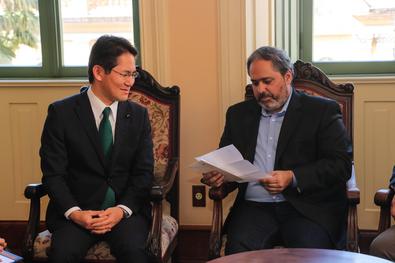 Visita do Vice-Prefeito de Kanazawa, Daizo Hosoda