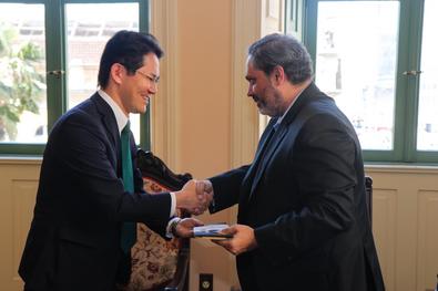 Visita do Vice-Prefeito de Kanazawa, Daizo Hosoda