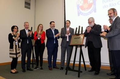 Secretário de Desenvolvimento Econômico, Ricardo Gomes, representa prefeito na inauguração do novo espaço de inovação e coworking Poahub 2 Local: Tecnopuc 