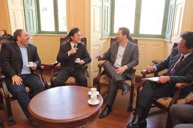 Visita do Cônsul-geral do Japão em Curitiba, Hajime Kimura