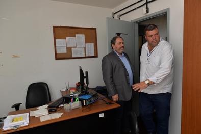 Vice-prefeito Gustavo Paim visita o Crip Centro Sul.