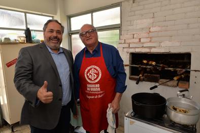 Vice-prefeito Gustavo Paim visita o Crip Centro Sul.